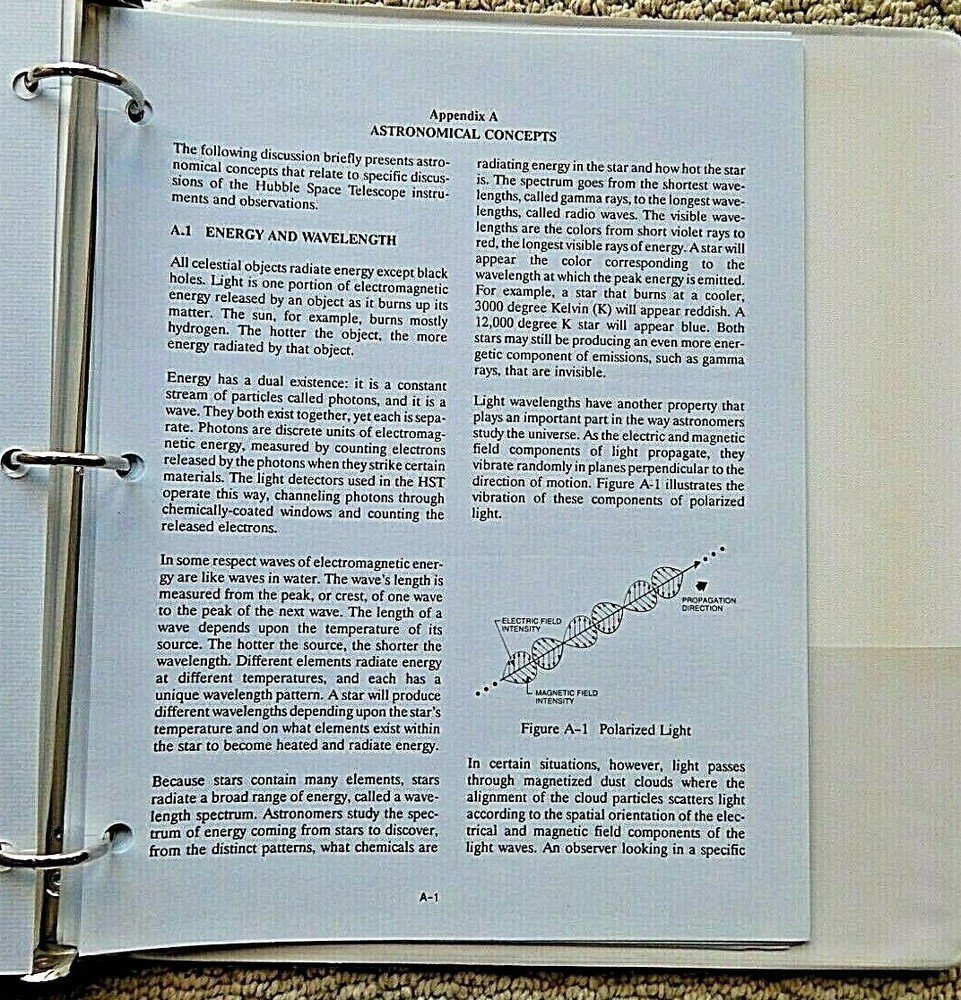 HUBBLE Space Telescope (Media Reference Guide) & Lockheed Missiles & Space Co.~