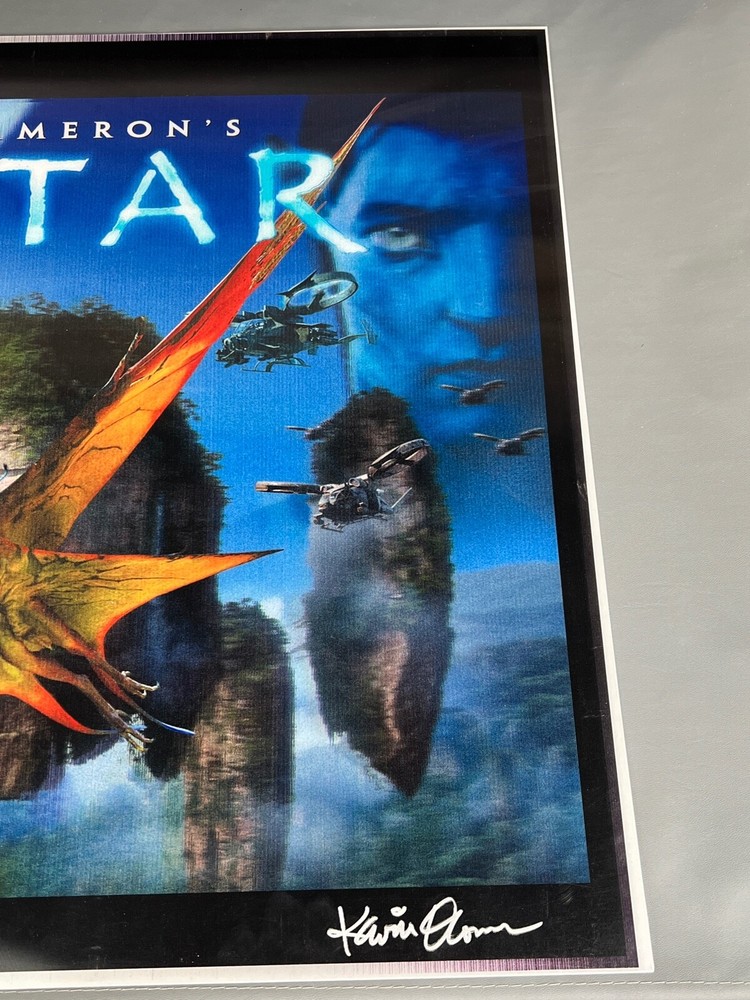 Avatar Pinball Translite PROTOTYPE Machine NOS Art Artwork Signed