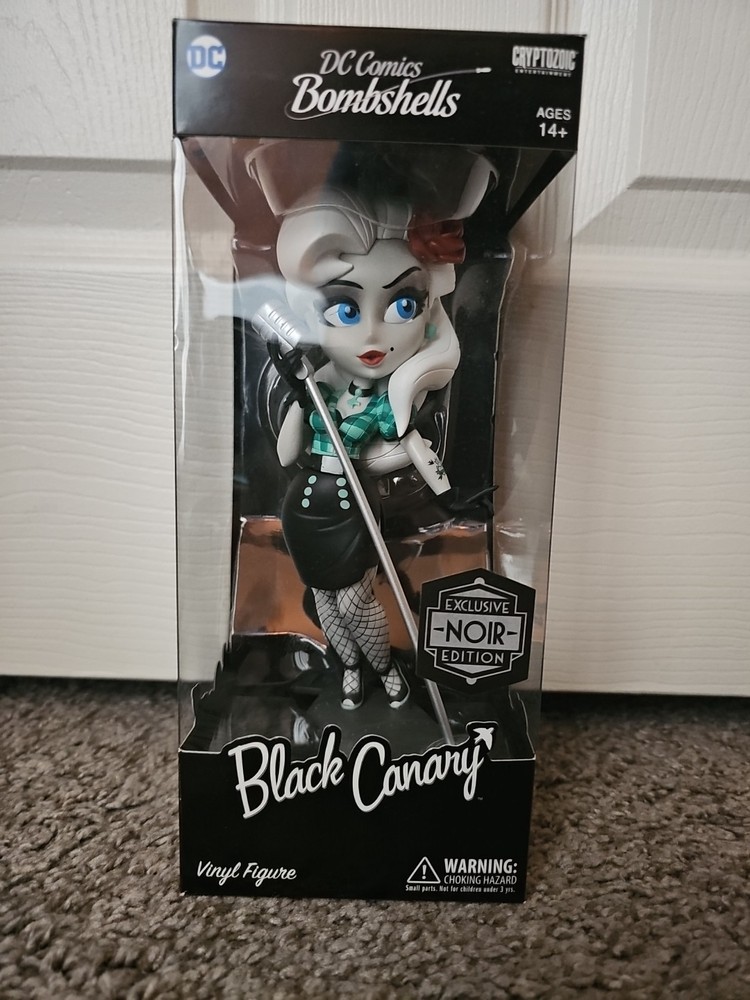 DC Comics Bombshells Black Canary Exclusive Noir Edition!