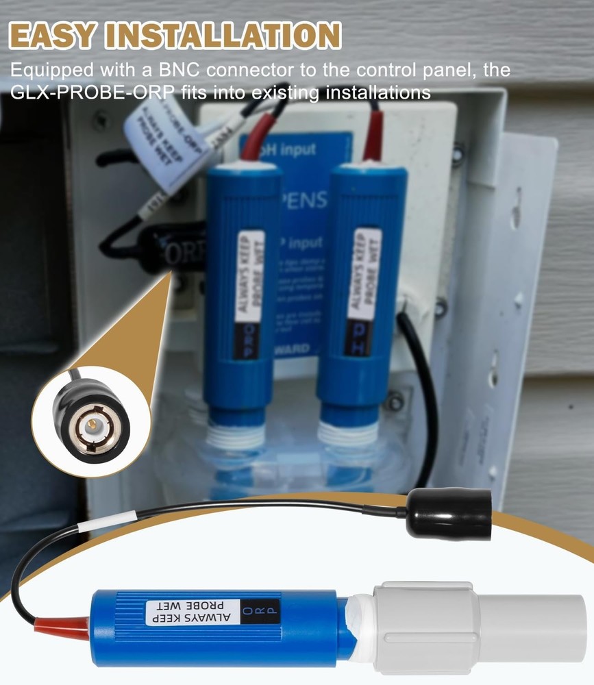 GLX-PROBE-ORP ORP Probe Sensor Replacement for Hayward Automation Systems