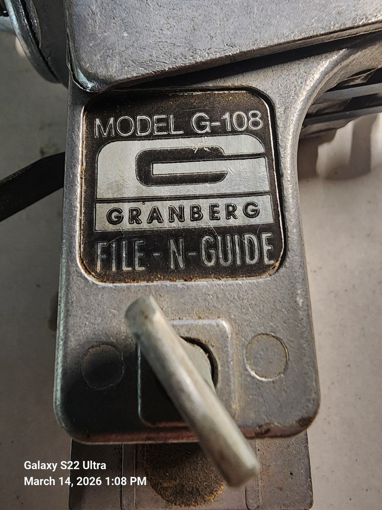Granberg Model G-108 File-N-Guide