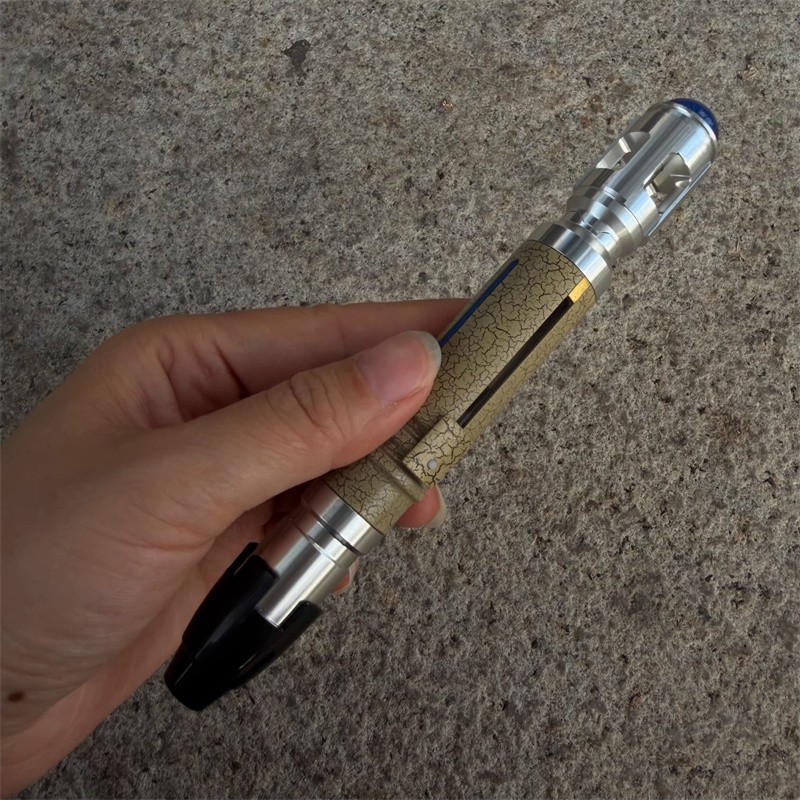 NAWYA Doctor Who 10th Metal LED Sonic Screwdriver 50th Anniversary Prop Replica