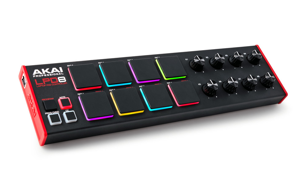 AKAI LPD8 MK2 Laptop Pad Controller