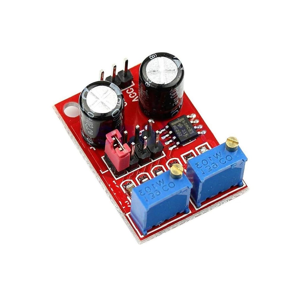 Multi-Device Compatible NE555 Signal Generator - 5V-15V Adjustable Module Set