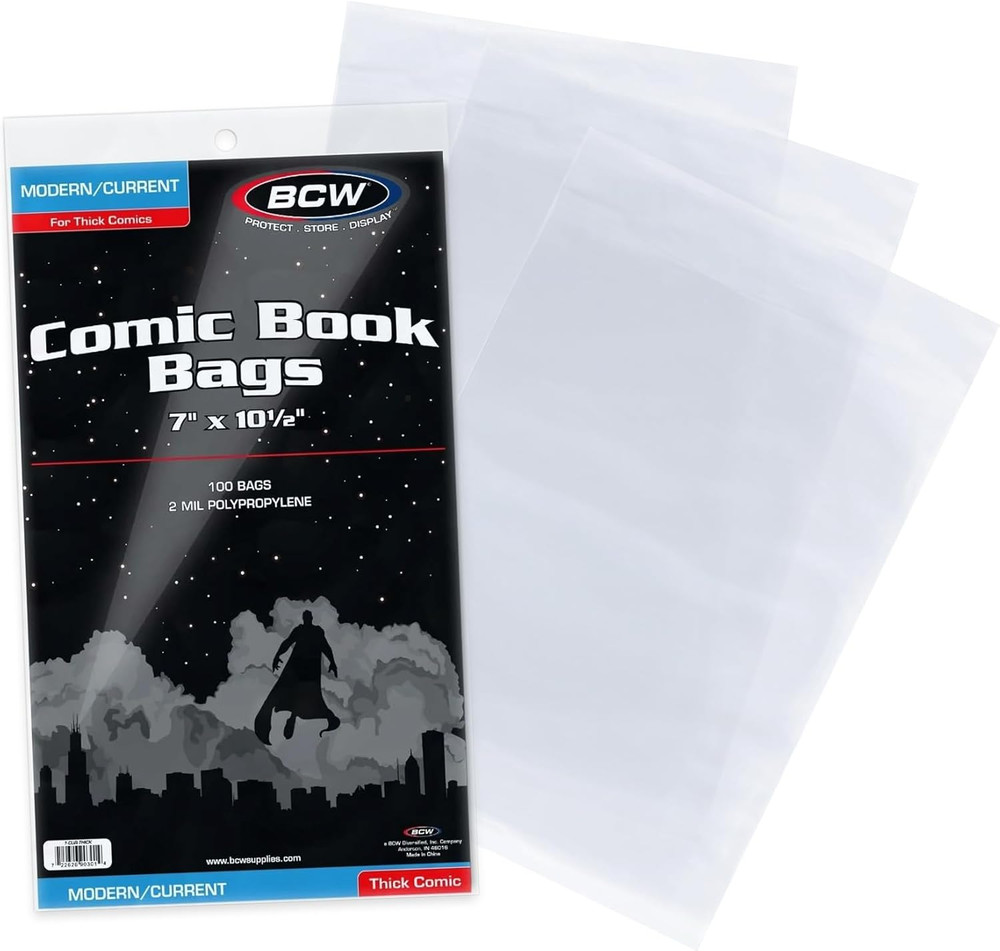 Thick Current Comic Book Bags Protective Sleeves Pack