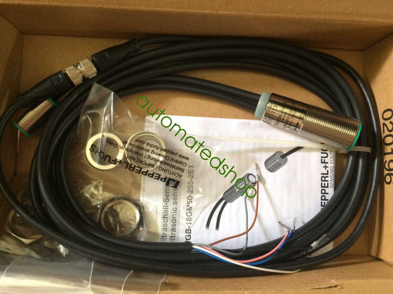 1PC NEW Pepperl-Fuchs UGB-18GM50-255-2E1 ultrasonic sensor Shipping DHL or FedEX