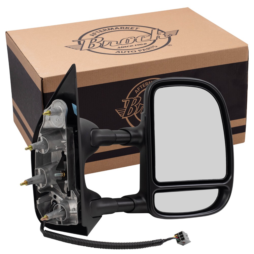 Fits 2002 E-150 Econoline Power Towing Mirror Extendable Right 7C2Z17682CA