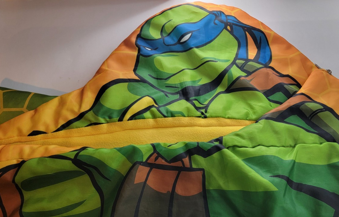 Teenage Mutant Ninja Turtles Sleeping Bag Leonardo It’s A Green Thing