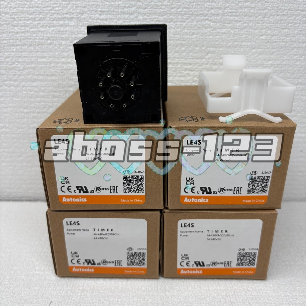 Autonics LE4S 24-240VAC/DC Timer#1pcs New In Box