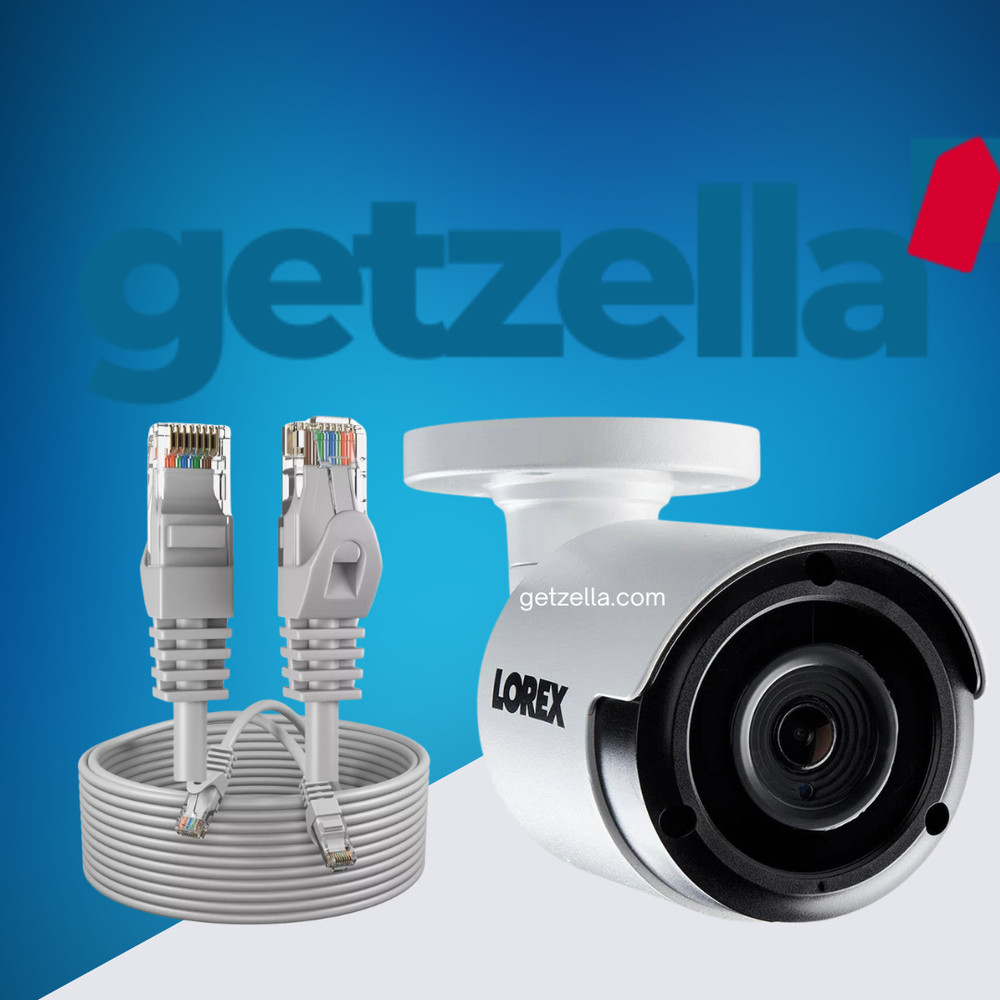 Lorex LKB353A 4K Wired IP Security Camera 100ft Cable