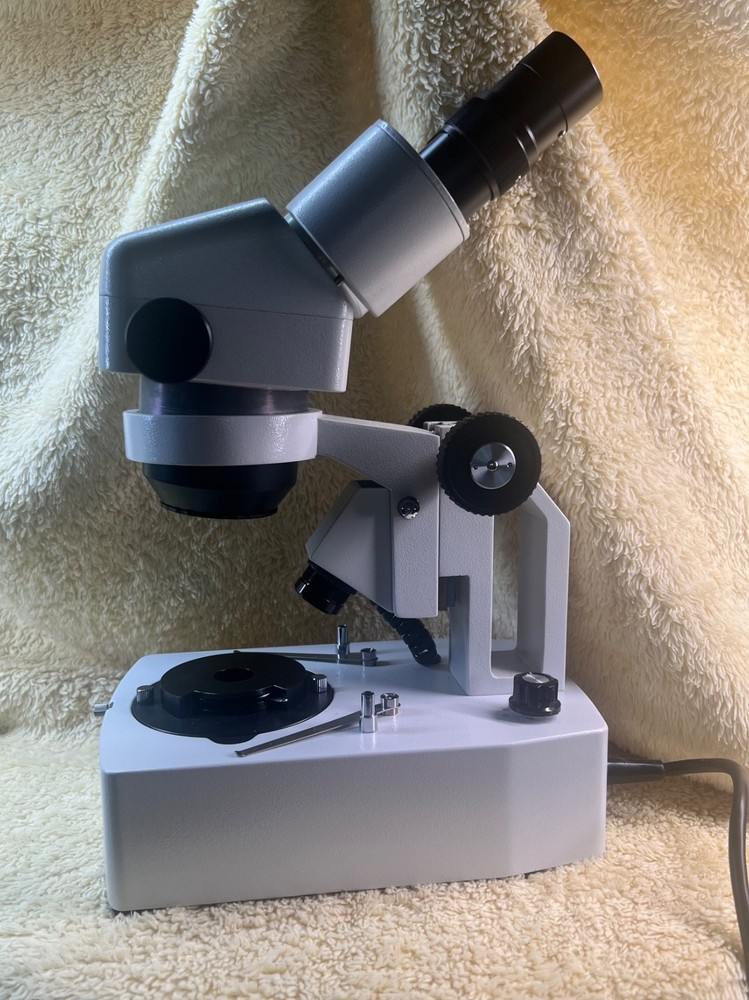 Gem Microscope (Stereo) MICR01 10x-40x Dual Illumination