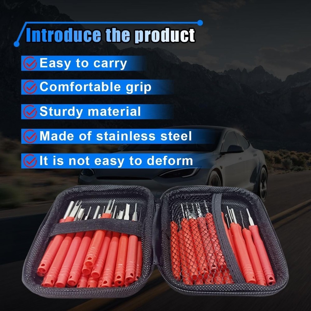36PCS , Wire Connector Pin Extraction Tool, Electrical Pin Removal Tool Set, ...