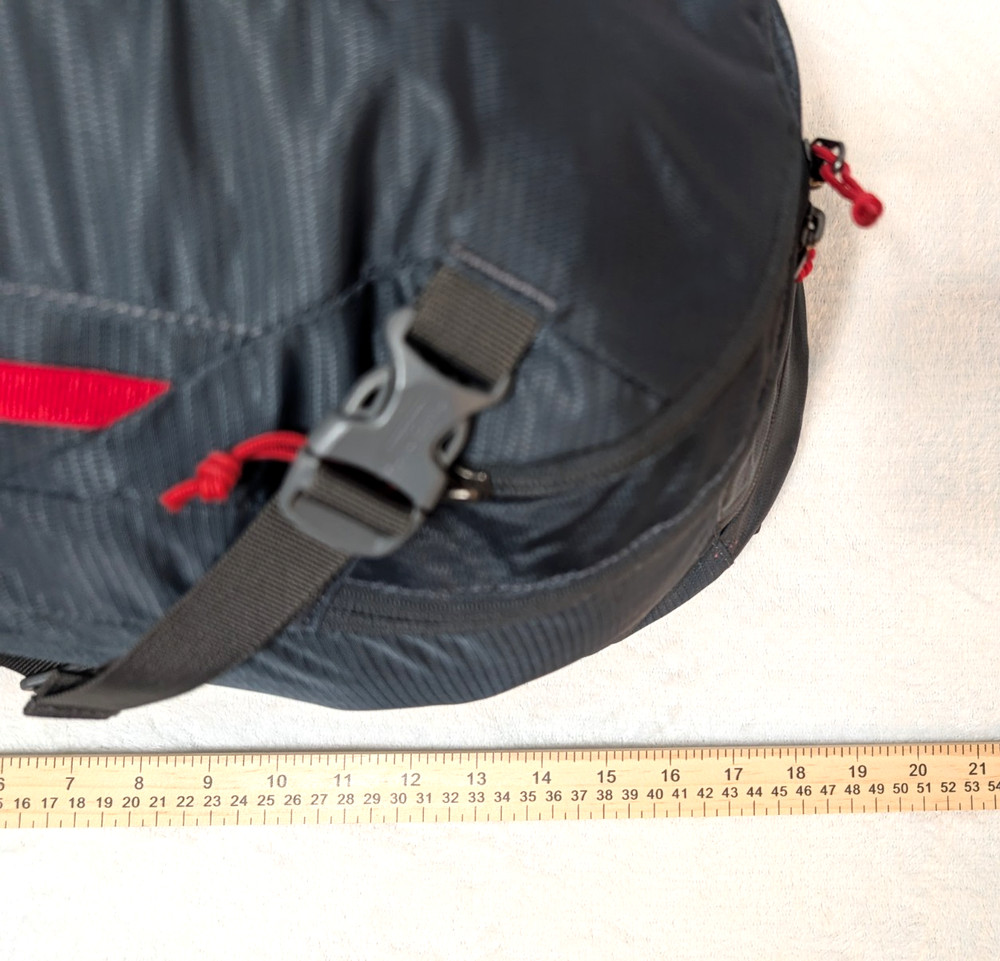 Camelbak Cloud Walker 18 Hiking Backpack 70 oz Hydration Pack Dark Grey Red