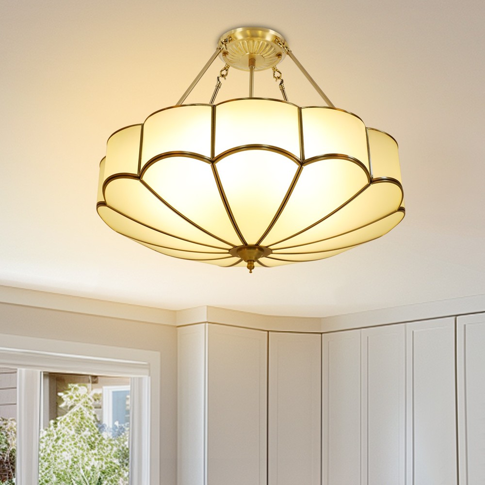 Ceiling Light Gold Ceiling Light Fixture Ceiling Lamp for Bedroom Kitchen