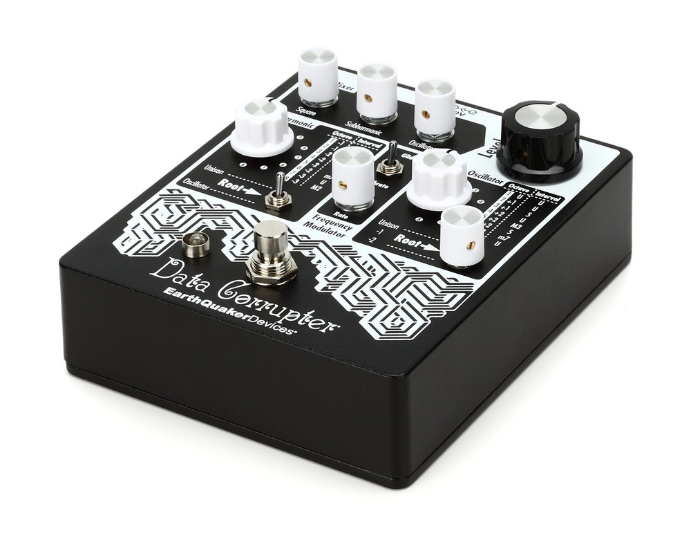 EarthQuaker Devices Data Corrupter Harmonizing Pedal with Patch Cables