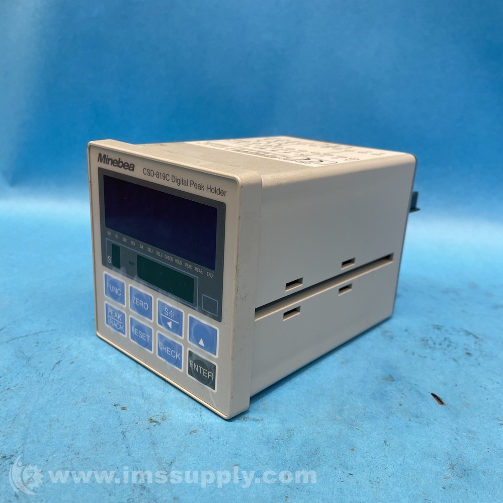 Minebea CSD-819C Digital Peak Holder FNIP