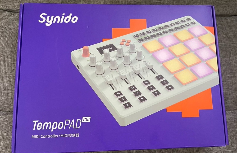 NEW MIDI Pad Controller Beat Maker Machine For Finger Drumming Music Making
