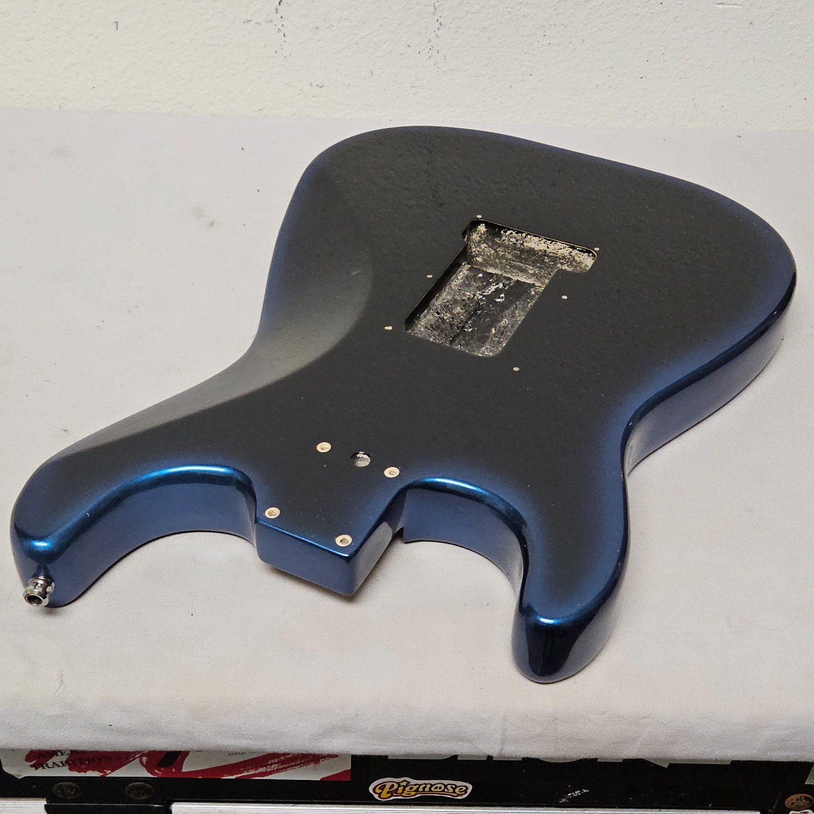 1993 Fender USA Strat Plus Body Blue Pearl Burst - American Electric Guitar 90s