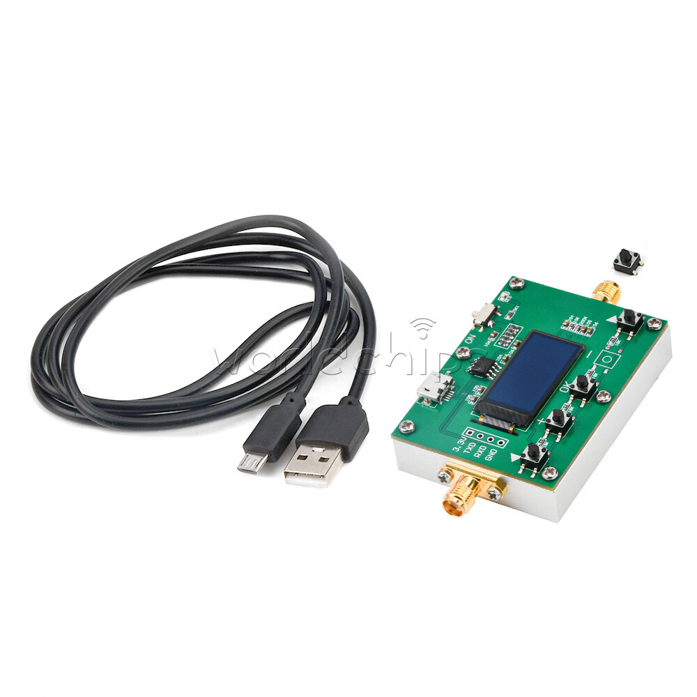 6Ghz RF Digital Attenuator 30DB Step 0.25DB OLED Pogrammable Attenuator Module