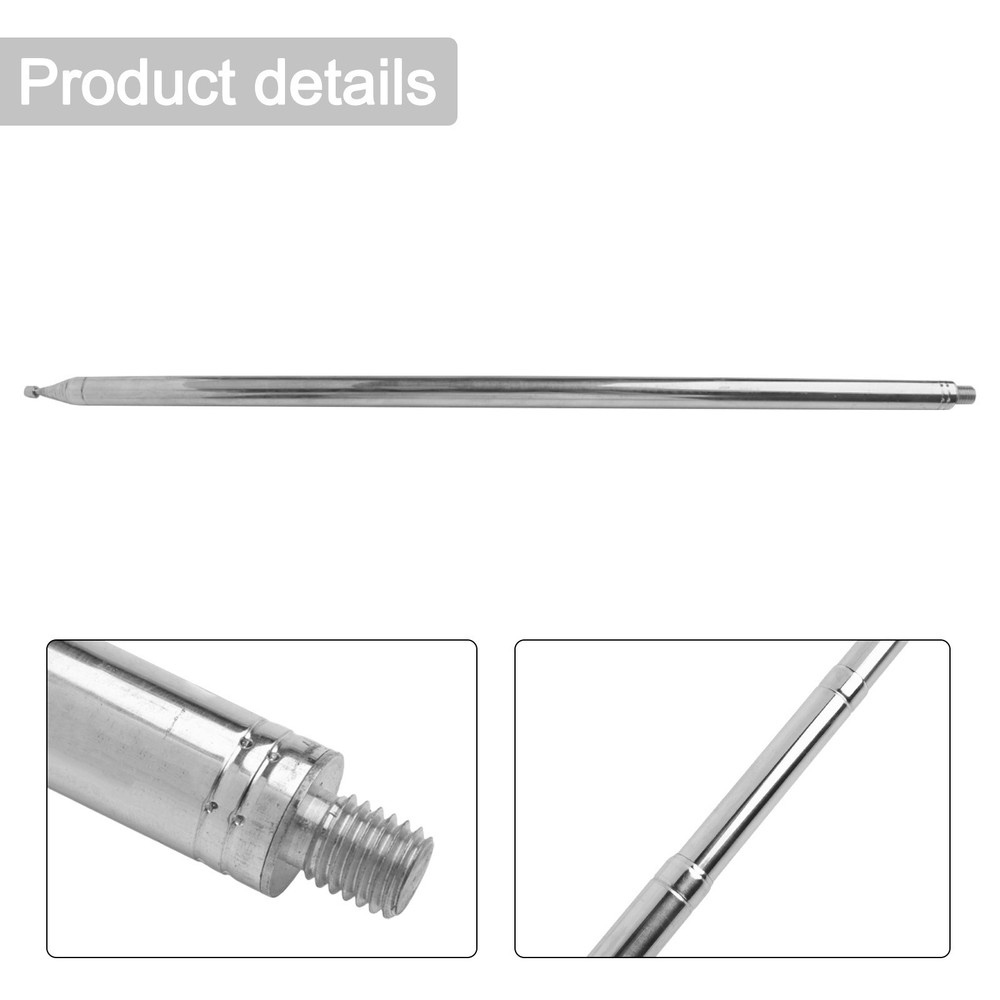 New Telescopic Antenna Shortwave Antenna 14 Sections 5.6m/18.4ft Elements