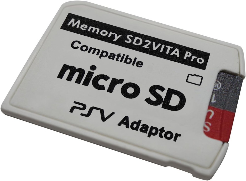 SD2Vita 5.0 PS Vita Micro SD Memory Card Adapter, Ultimate 5.0 Version Compat...