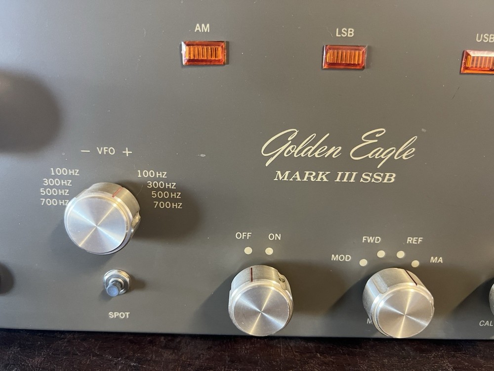 Vintage Browning Golden Eagle Mark III SSB Tube Transmitter for restore project