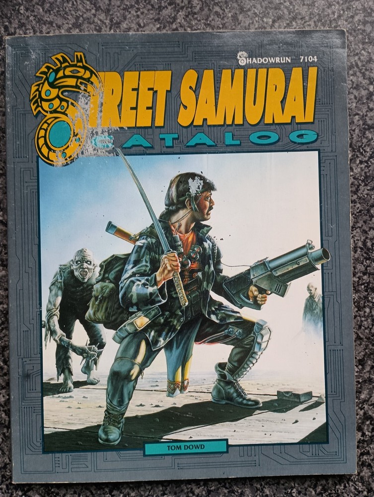Street Samurai Catalog (Shadowrun RPG supplement, PAPERBACK)