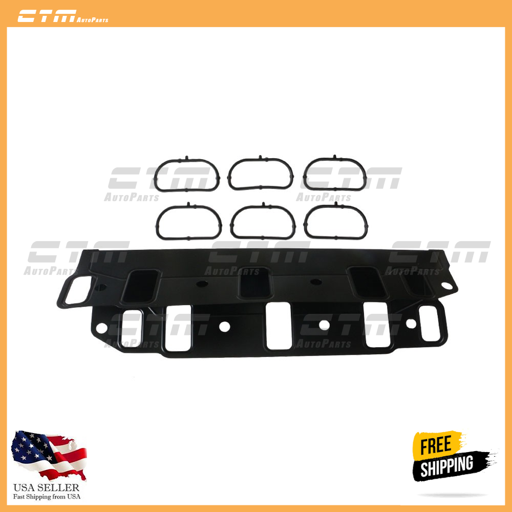 Intake Manifold Gasket For 01-11 Chrysler 3.3L-3.8L V6 OHV 12v