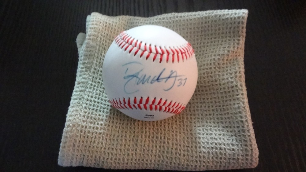 BRANDON LYON AUTOGRAPHED BASEBALL