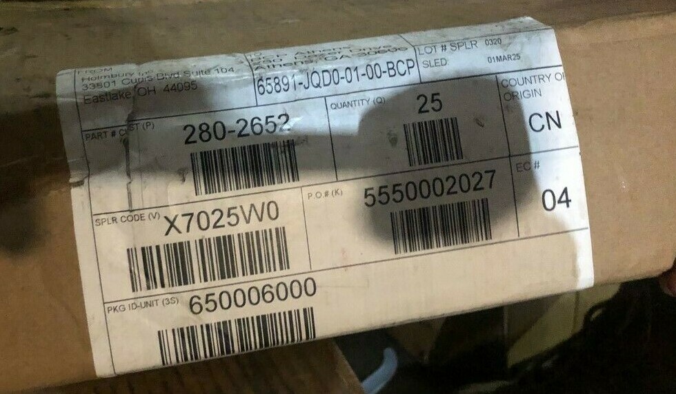 Holmbury CAT VALVE BALL 2802652 - Caterpillar 3/4-16"