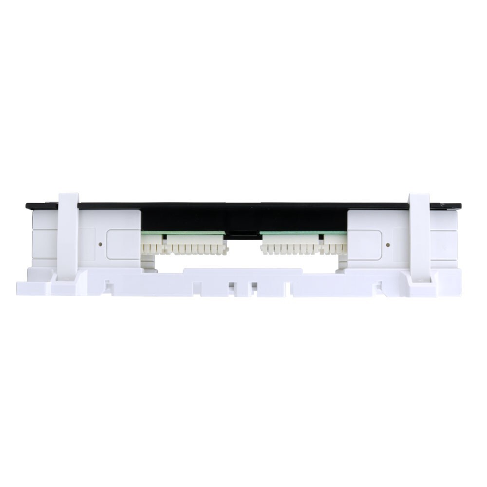 Construct Pro 12-Port Cat6 Wall Mount Patch Panel, RoHS Compliant