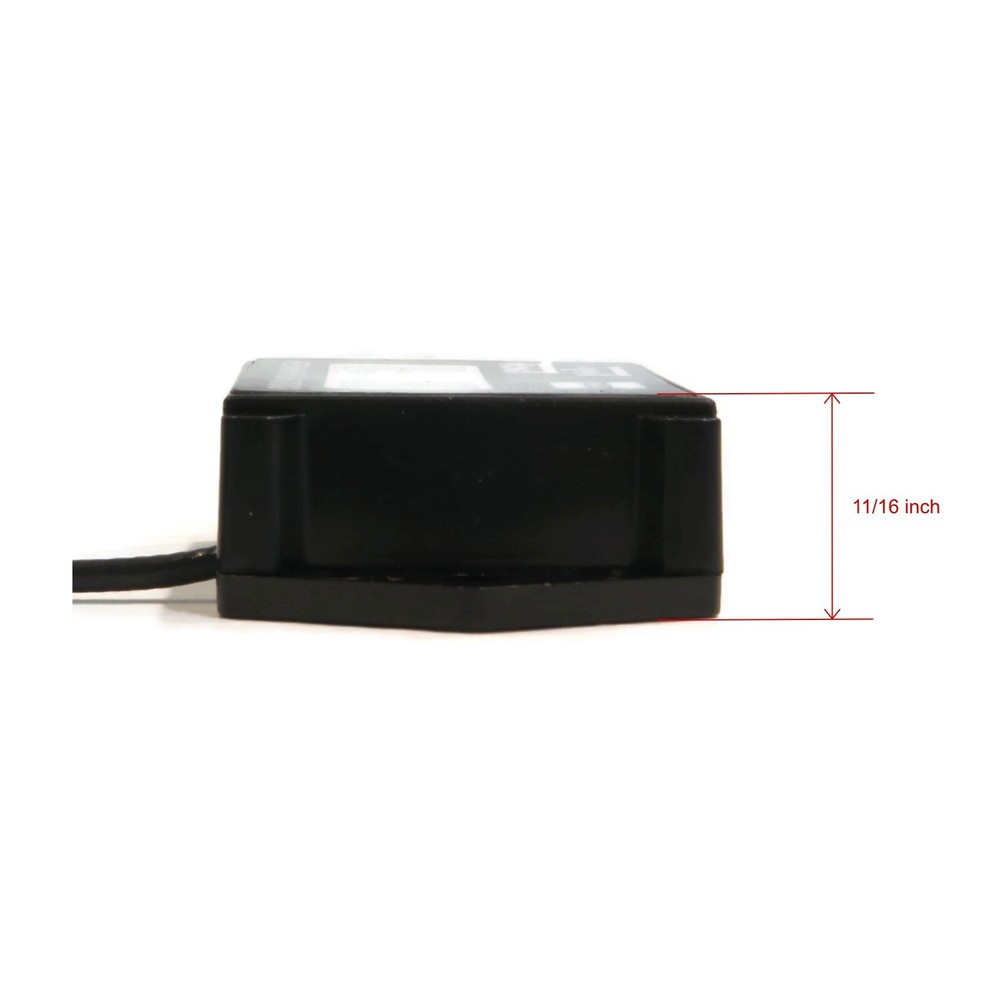 Tiny Tach TT2AM Digital Hour Meter Tachometer Adjustable Resettable Job Timer