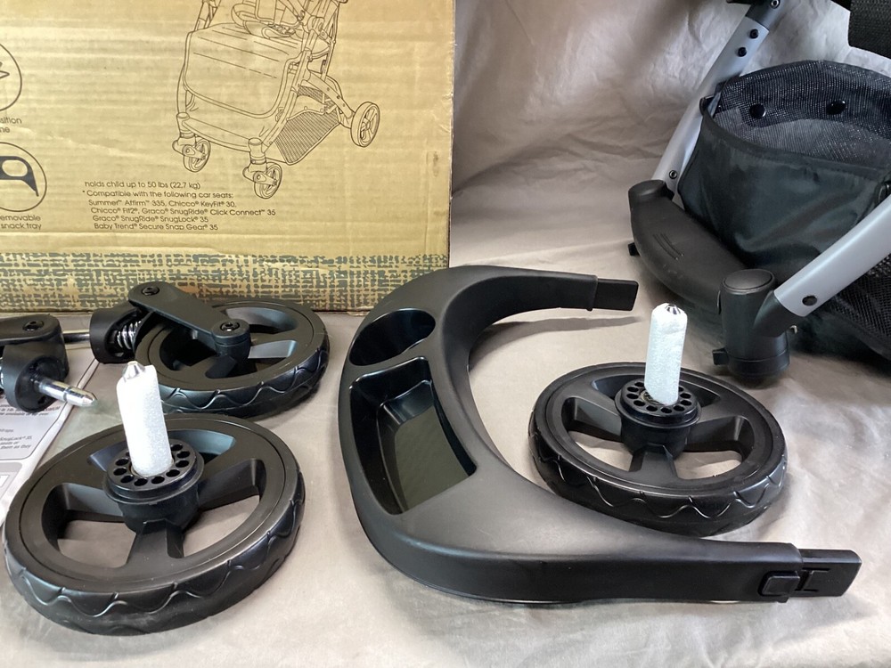 Summer 3Dpac CS Compact Fold Stroller Black - Missing Cup Holder