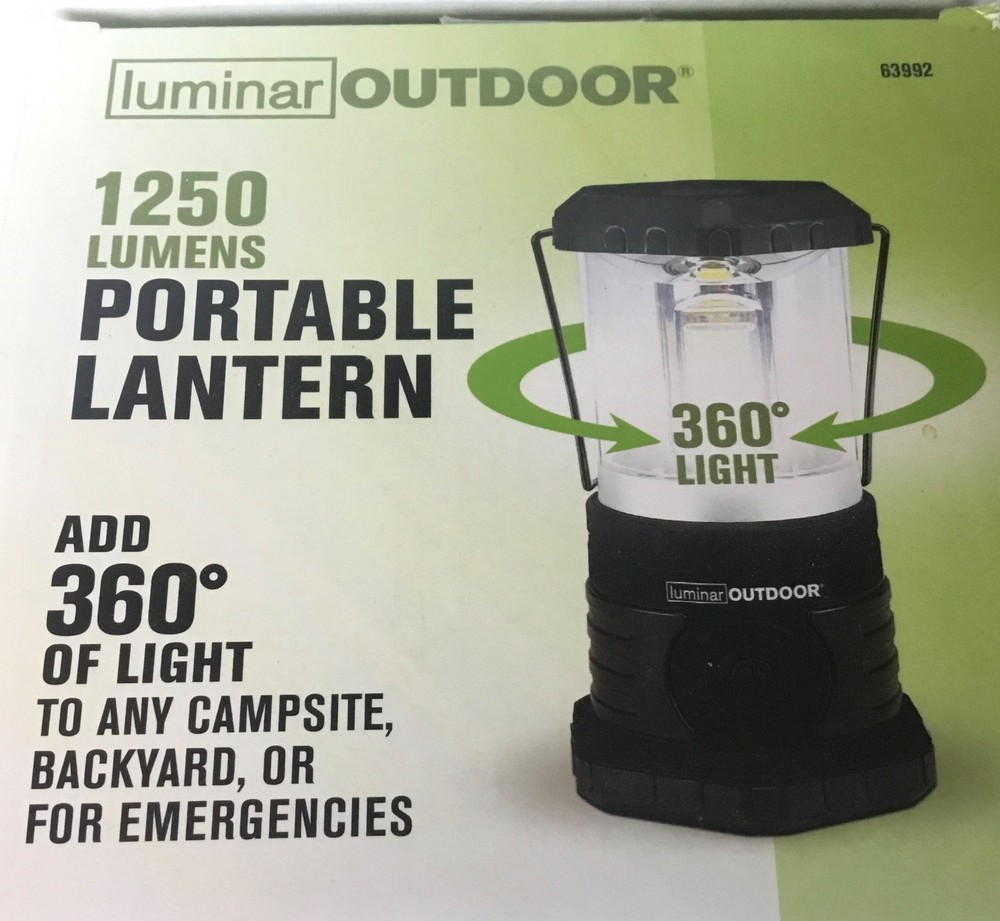 Luminar 1250 potable lantern