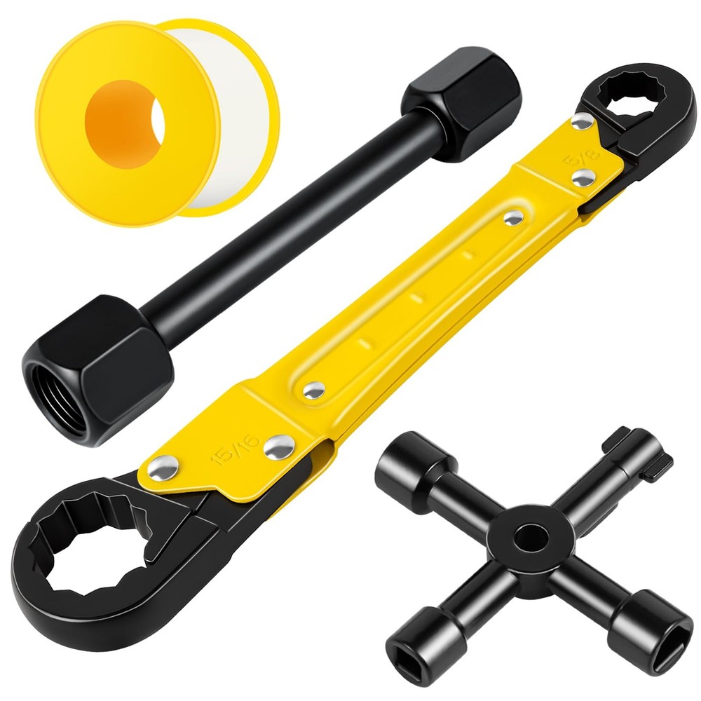 Plumbing Tools Angle-on Plumber Wrench for Quick And Hassle-Free Angle Stop