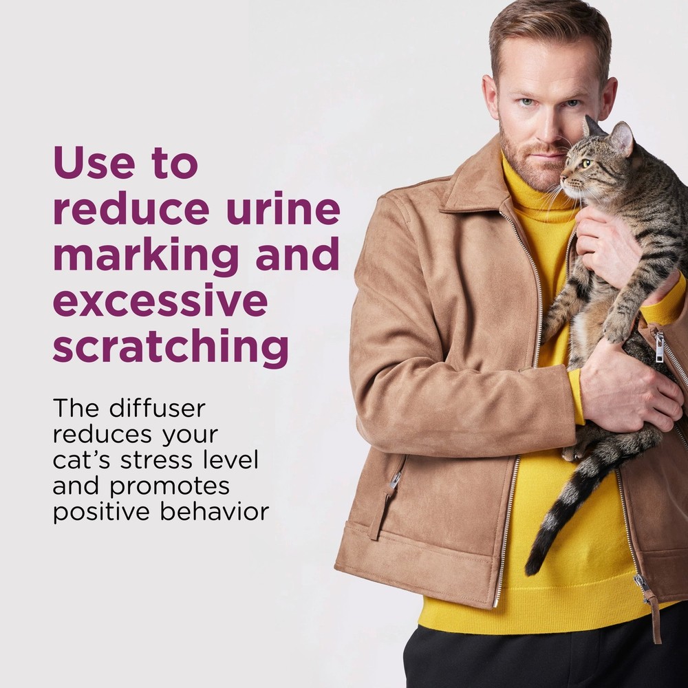 Comfort Zone Single & Multi-Cat Calming Diffuser: 1 Pheromone Diffuser