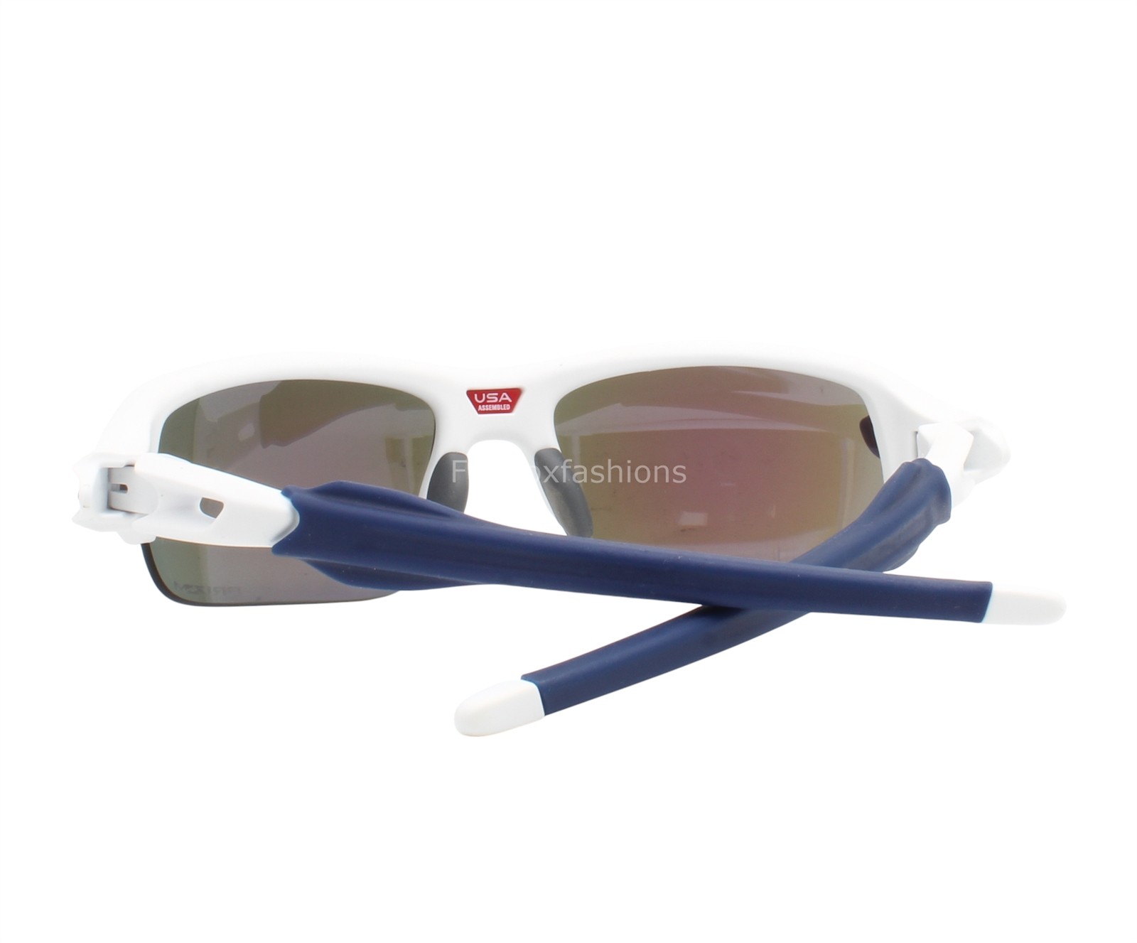 Oakley Youth Fit Sunglasses OJ9008-0758 Flak XXS Matte White Blue Kids Size