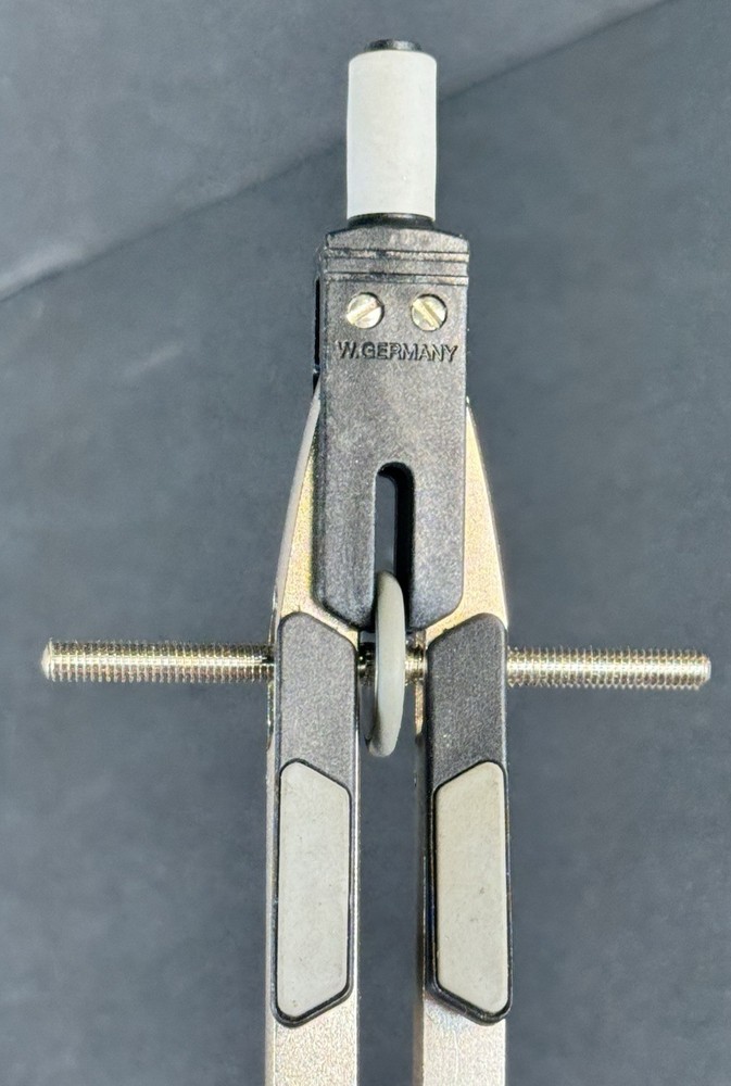 Vintage West Germany Drafting Compass Divider Math Geometry Tool