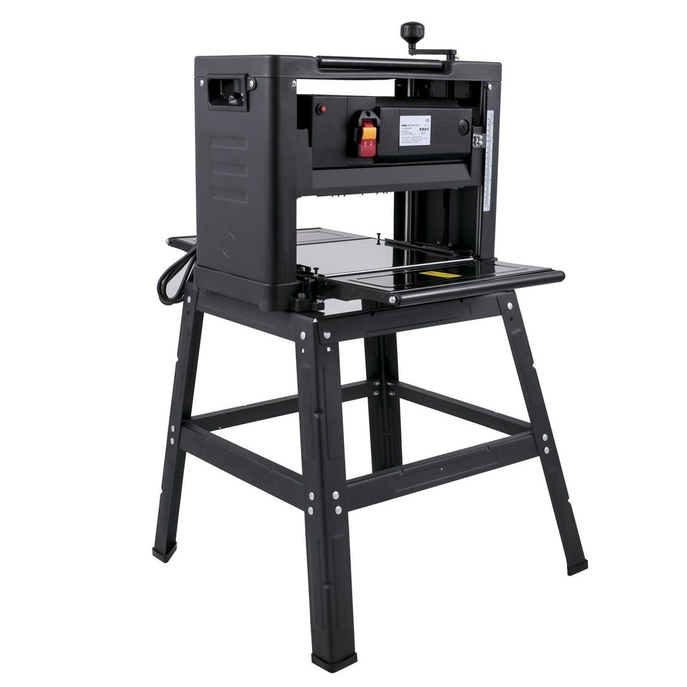Benchtop Thickness Planer 12.5", 2000W, Auto-Feed, Foldable Stand