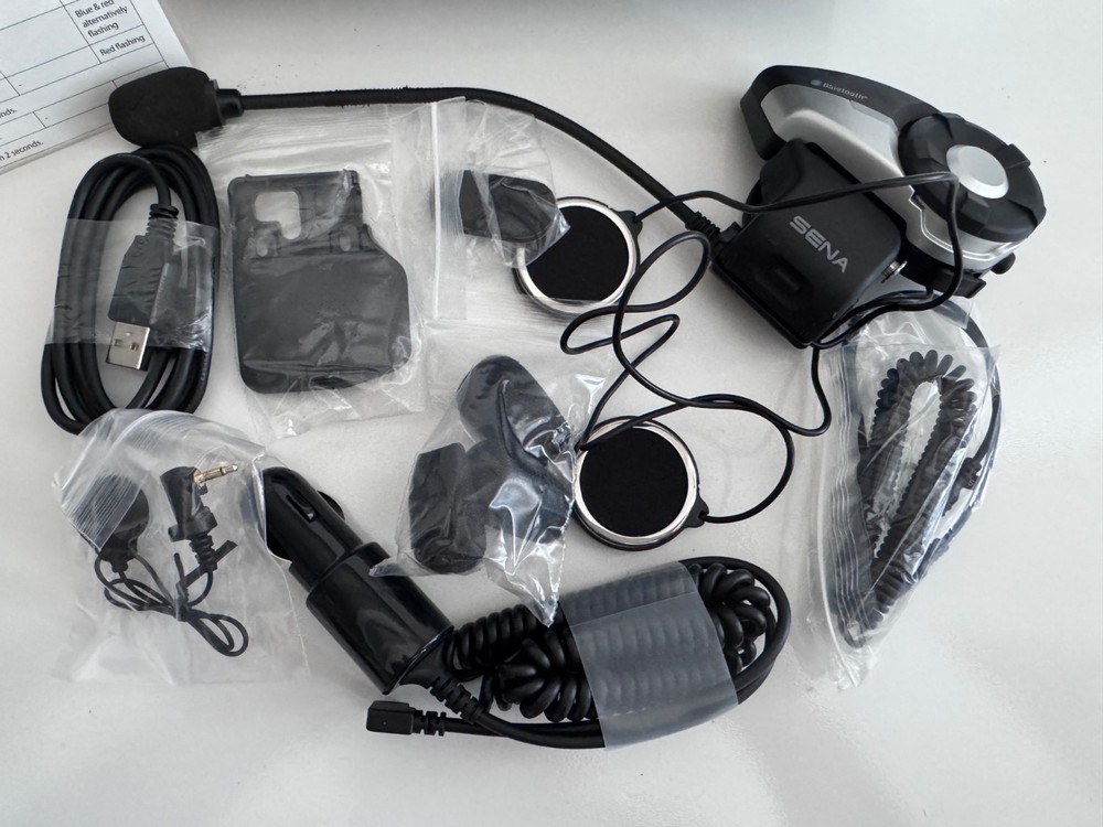 Sena 20S Slim 4.1 Speaker Pack Motorcycle Bluetooth Communication System