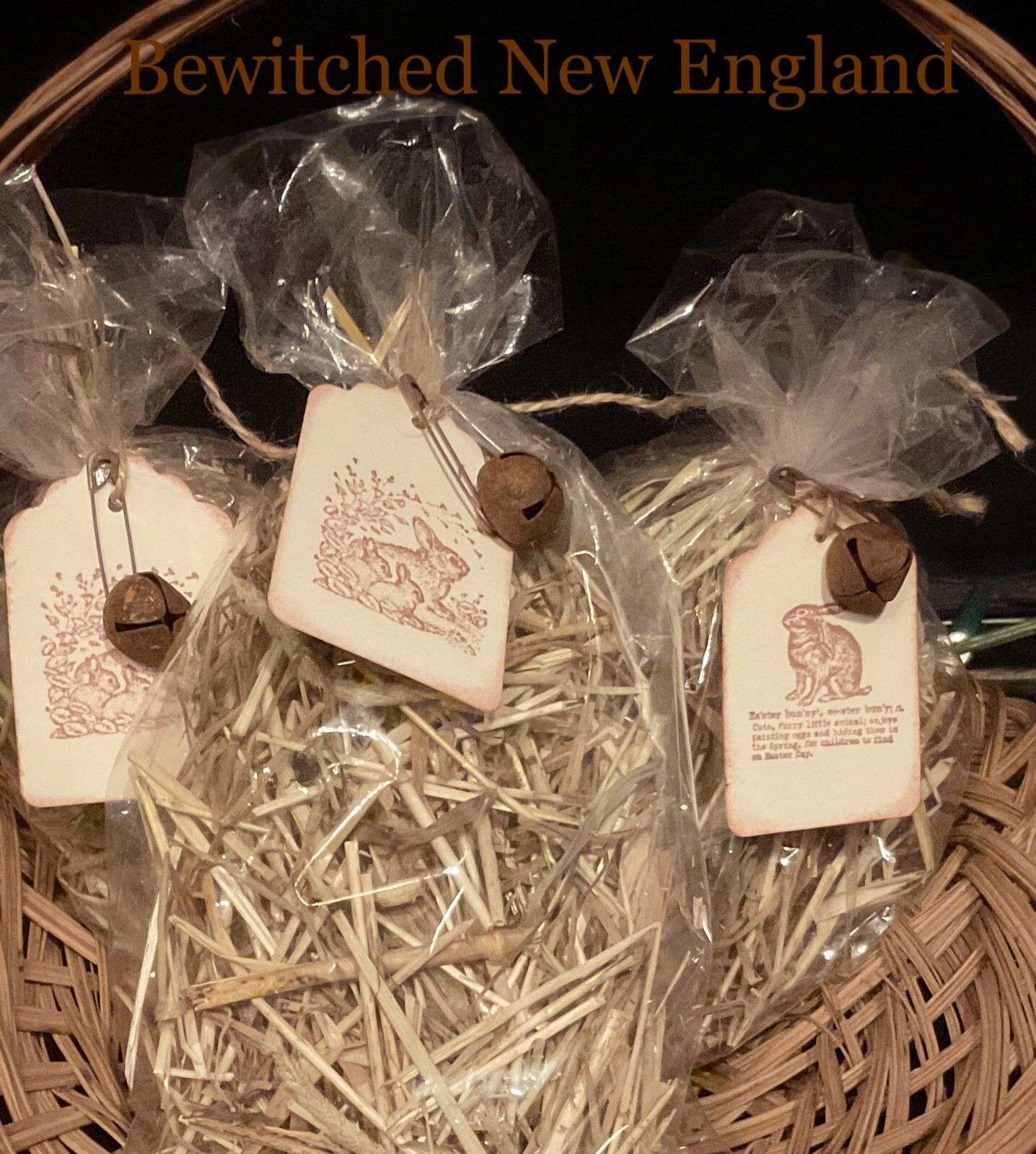 One Bag of Handmade Primitive Grass Easter Straw Easter Basket