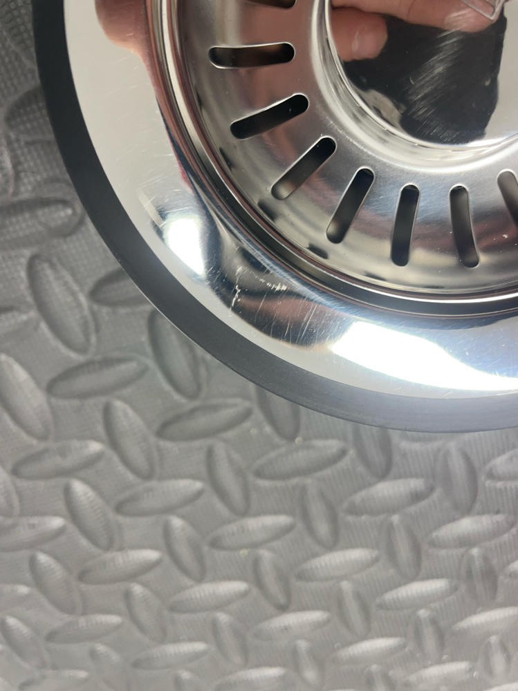 Franke 906 3-1/2" Universal Sink Strainer Drain Basket,Chrome *READ*
