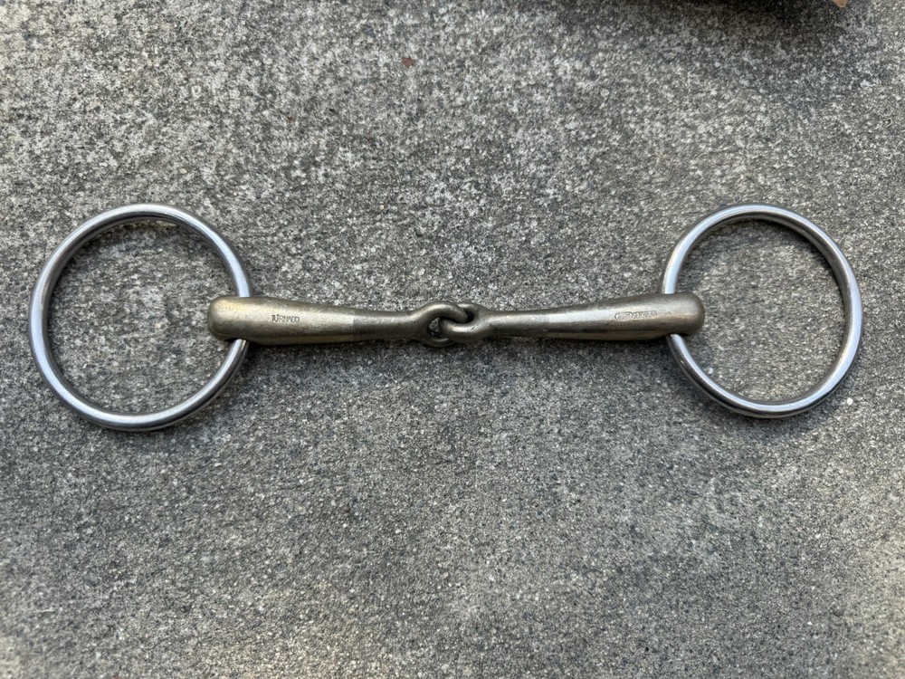 5.75” Herm Sprenger Sensogan Loose Ring Snaffle Bit
