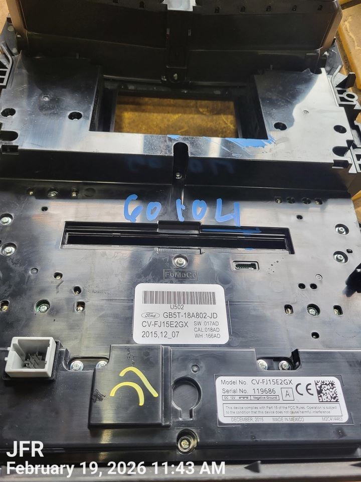 CONTROL PANEL OEM 16-18 FORD EXPLORER 1YR WRNTY