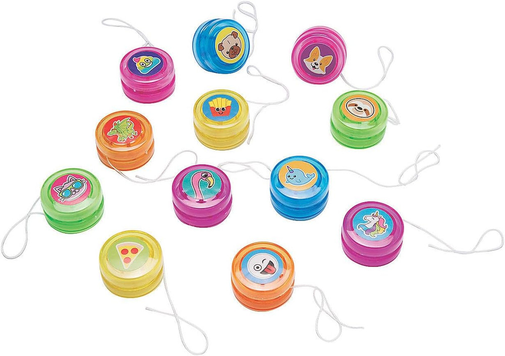 MINI YO YO Assortment - Toys - 48 Pieces