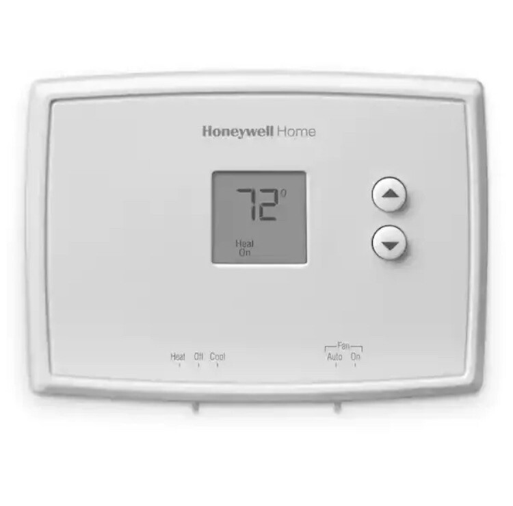 Honeywell Digital Non-Programmable Thermostat RTH111B White New!