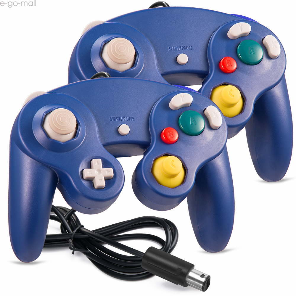 2 Pack Wired Gamecube Controller for Switch Wii U PC(need adapter) GameCube
