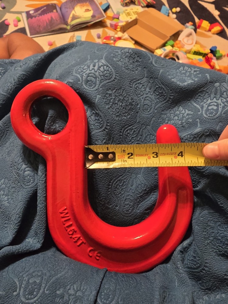 3/4" Eye Foundry Hook CM WLL5.4T