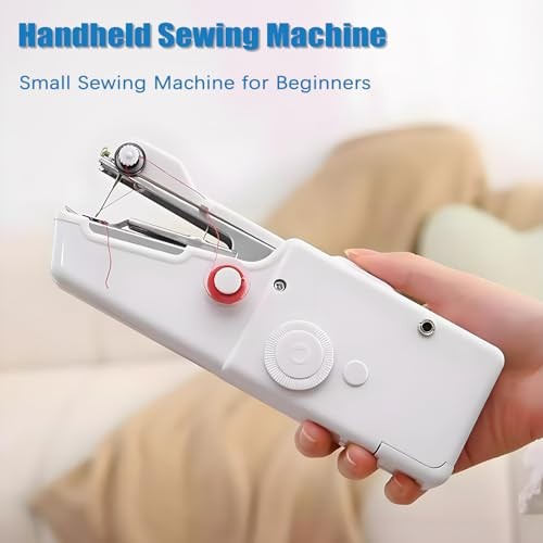 Portable Handheld Sewing Machine, Mini Electric Sewing Machine for Home
