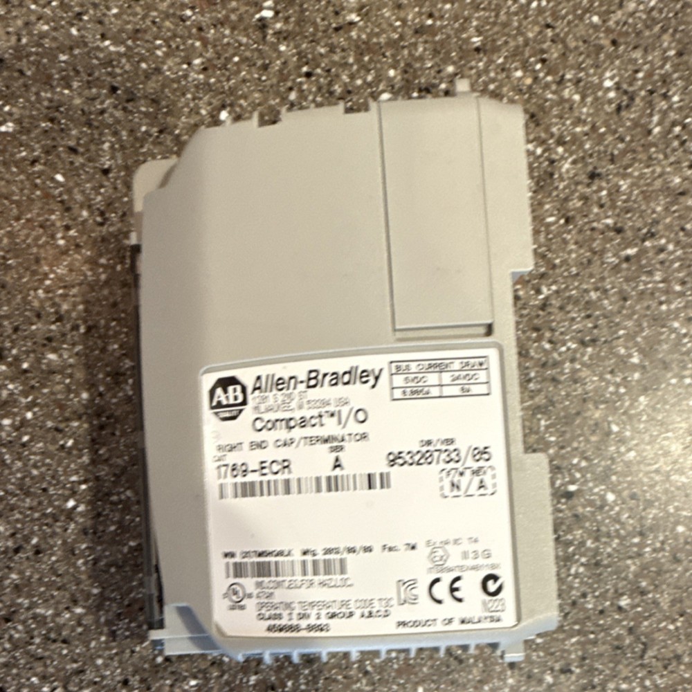 Allen-Bradley 1769-ECR CompactLogix End Cap Terminator Module
